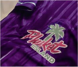 Client en maillot Phuket Island floqué